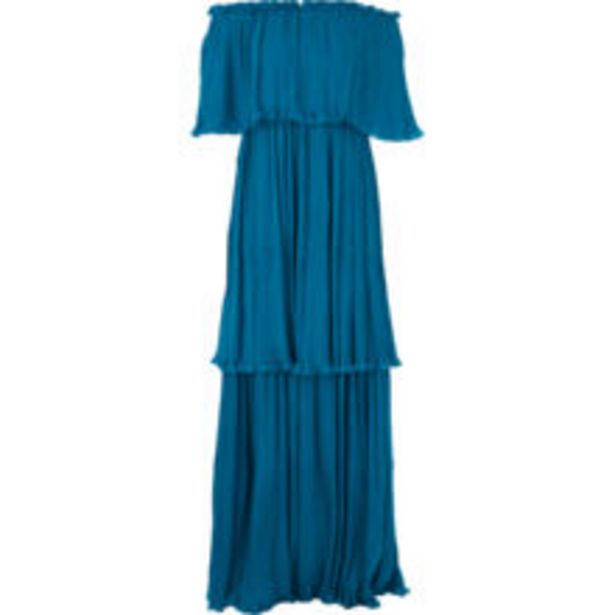 Blue Silk Blend Maxi Dress offer at £229.99