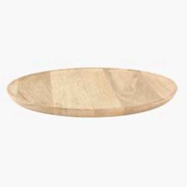Decorative tray GERNER D30cm woodSave 25% offer at £6