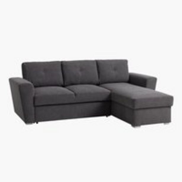 Sofa bed chaise longue VEJLBY dark greySave 21% offer at £550