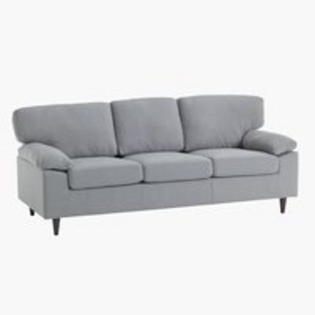 Sofa GEDVED 3-seater light greySave 33% offer at £300