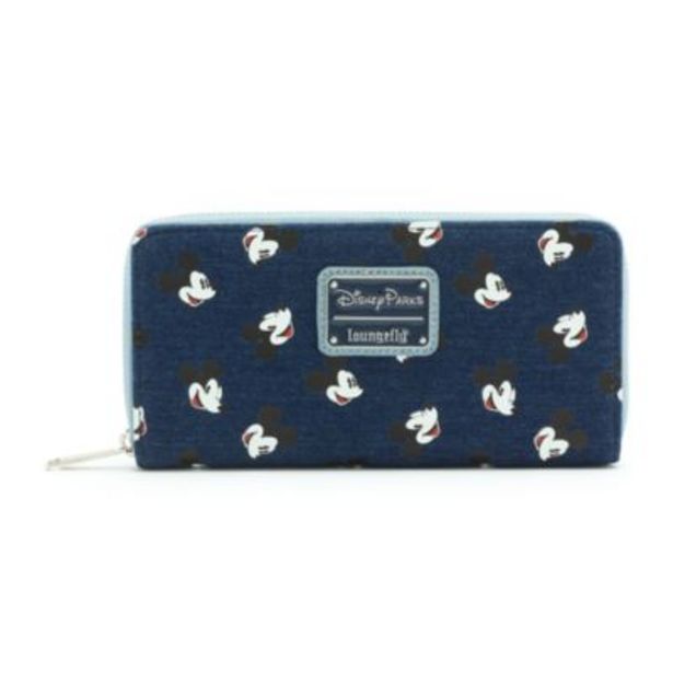 Loungefly Mickey Mouse Denim Wallet offer at £45
