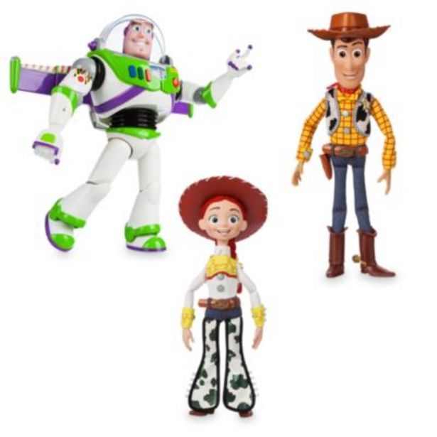 Disney Store Buzz, Woody and Jessie Interactive Talking Action Figure Bundle offer at £70