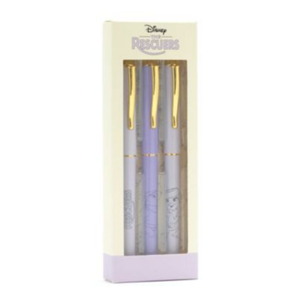 Disney Store The Rescuers Pens, Set of 3 offer at £12