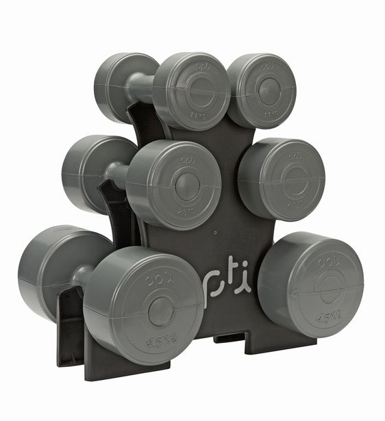 Opti Dumbbell Tree Set offers at £15 in Argos