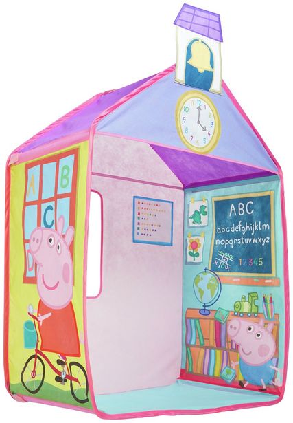 Peppa Pig Pop Up School Playhouse Tent offer at £20