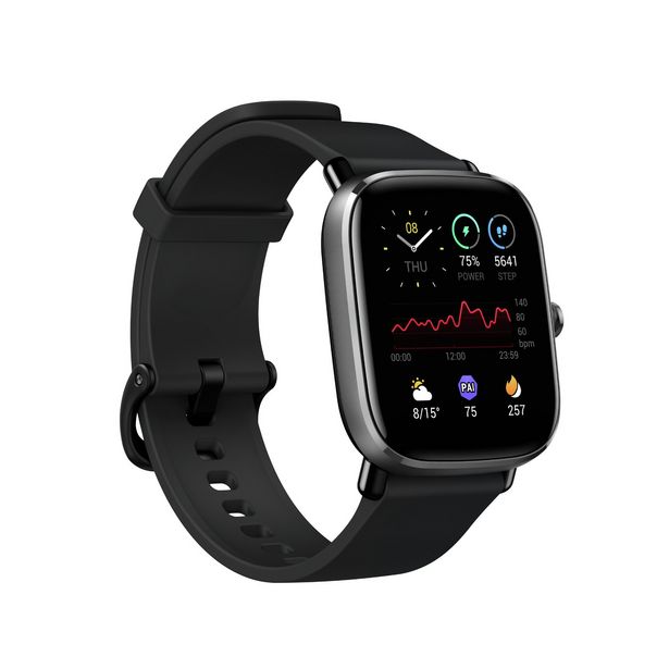 Amazfit GTS 2 Mini Smart Watch - Midnight Black offers at £65 in Argos