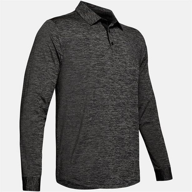 Under Armour Long Sleeve Polo Shirt Mens offer at £34