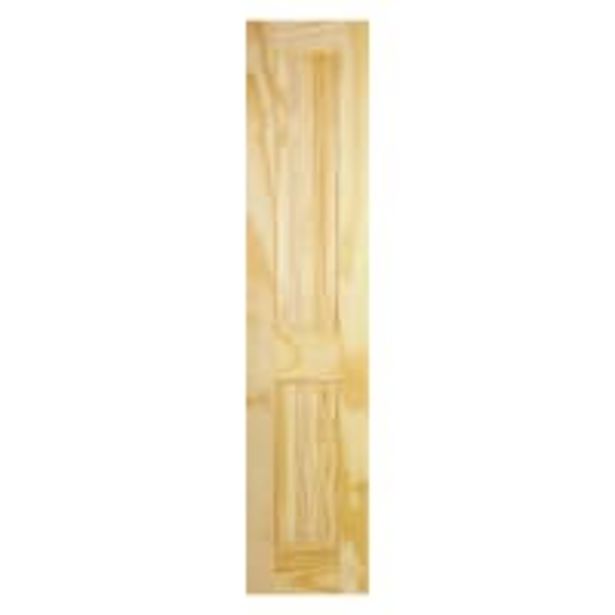 2 Panel Clear Pine Door 533 x 1981mm offer at £112.5