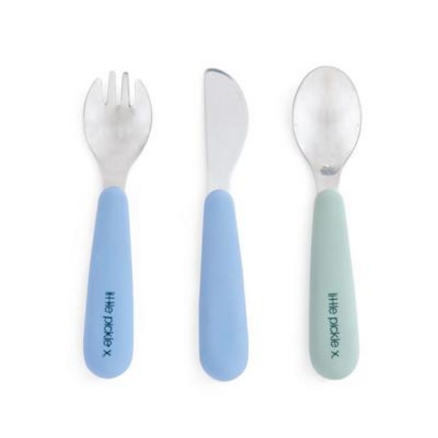 Stacey Solomon Baby Silicone Cutlery 3 Pack offer at £8