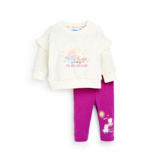 Baby Girl Peppa Pig Leisure Set offer at £10