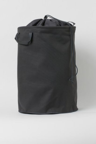 Cotton twill laundry bag offers at £12 in H&M