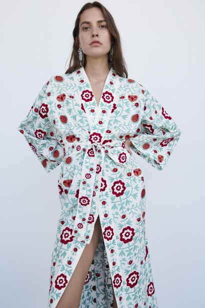 EMBROIDERED KIMONO - LIMITED EDITION offer at £12.99