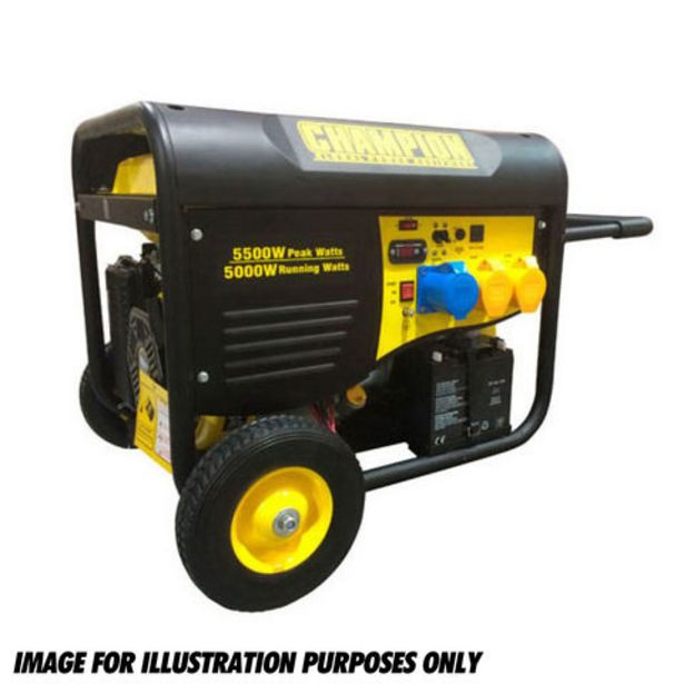 Champion CPG9000E2 8kW Petrol Generator offer at £1009