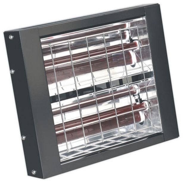 Sealey IWMH3000 Wall Mounting 3000W Infrared Quartz Heater (230V) offer at £254