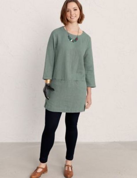 3/4 Sleeve Tunic with Cotton offer at £50