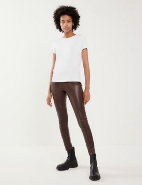 Leather Skinny Trousers offers at £279.3 in Marks & Spencer