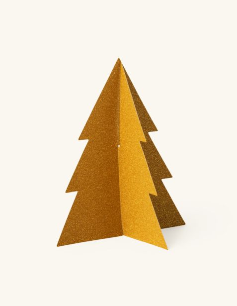 Glitter paper Christmas tree offer at £1.22