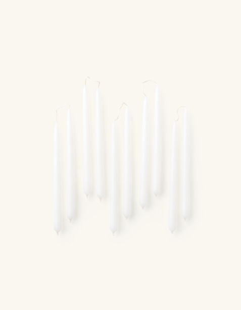 Taper candles 17 cm offer at £3.6