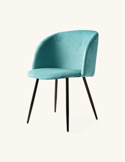 Velvet chair offers at £59.9 in Søstrene Grene