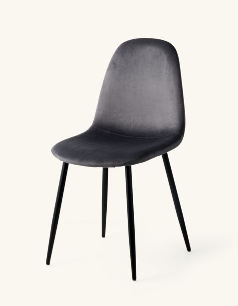 Velvet chair offer at £39.8
