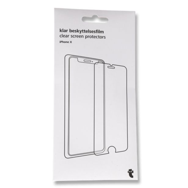 Screen protector. Fits iPhone X offer at £3