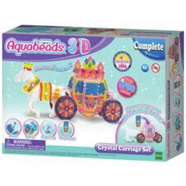 Aquabeads Crystal  Carriage Set offers at £10 in Argos