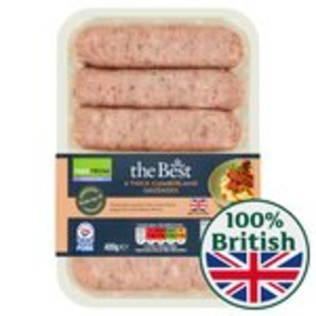 Morrisons The Best Thick Cumberland Sausages offer at £2