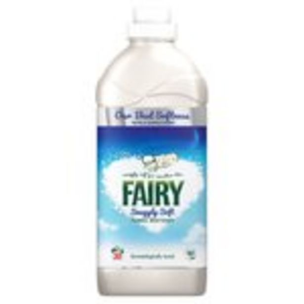 Fairy Fabric Conditioner Snuggly Soft Scent 30 Washes offer at £2