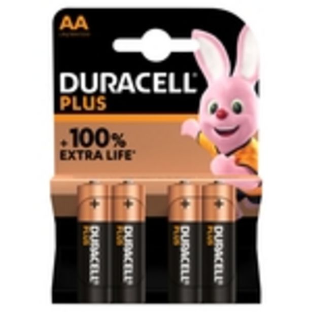 Duracell Plus AA Batteries offer at £3.5