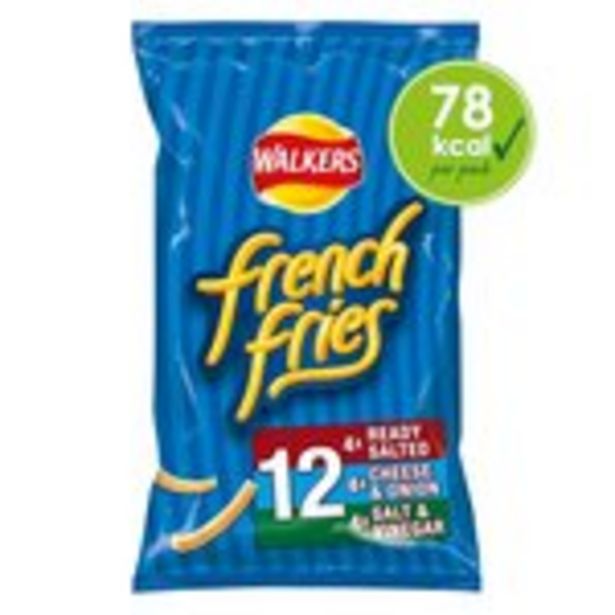 Walkers French Fries Variety Multipack Snacks  offer at £2.25