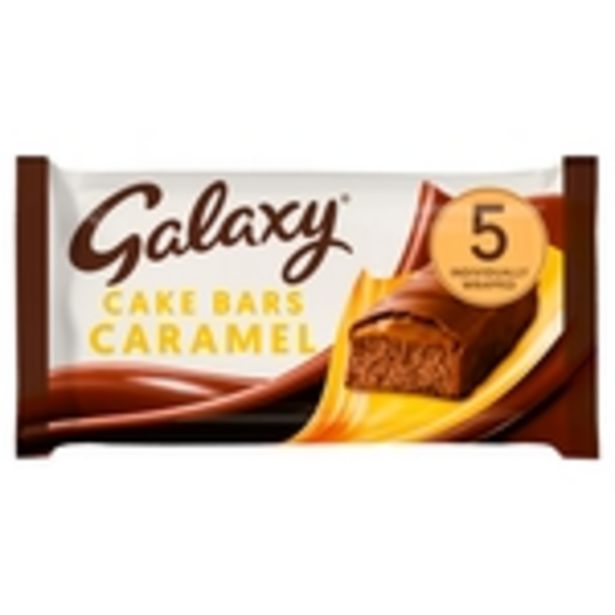 Galaxy Caramel Cake Bars offer at £1.65