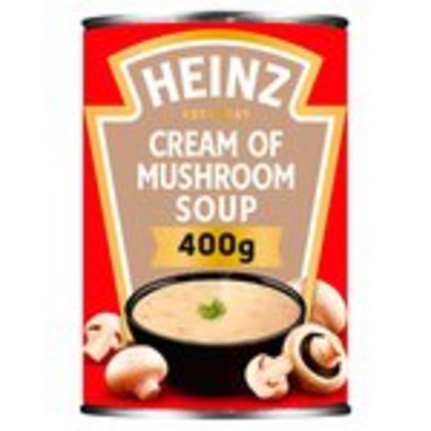Heinz Cream of Mushroom Soup offer at £1