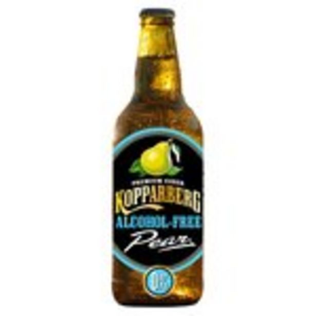 Kopparberg Pear Alcohol Free Cider Bottle offer at £1.3