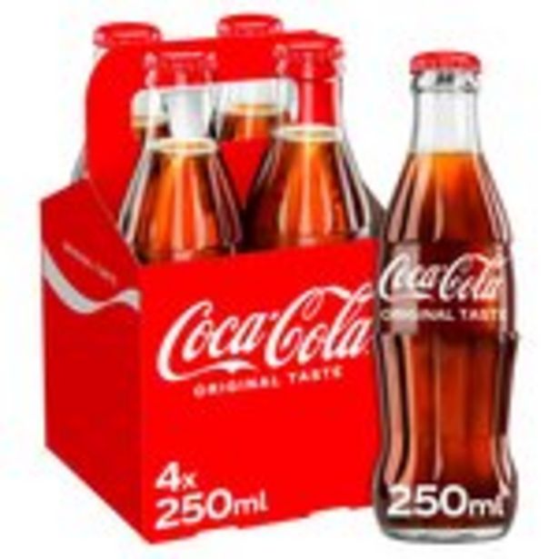 Coca - Cola Classic (Glass Bottles) offer at £2.8