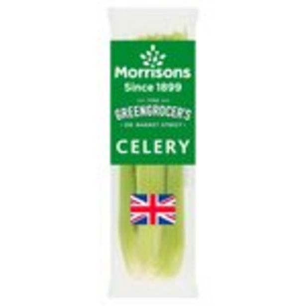 Morrisons Celery  offer at £0.39