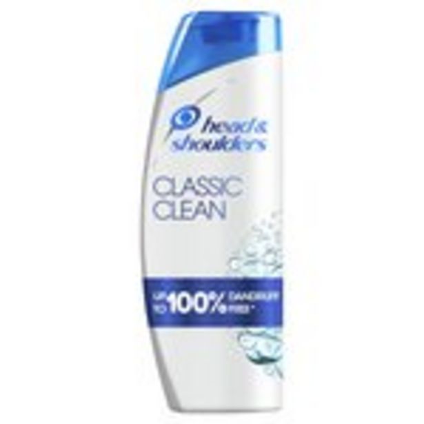 Head and Shoulders Classic Clean Anti Dandruff Shampoo offer at £3