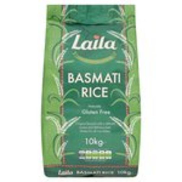 Laila Basmati Gluten Free Rice offer at £12