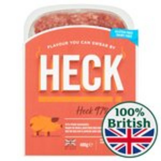 Heck 97% Sausage offer at £2