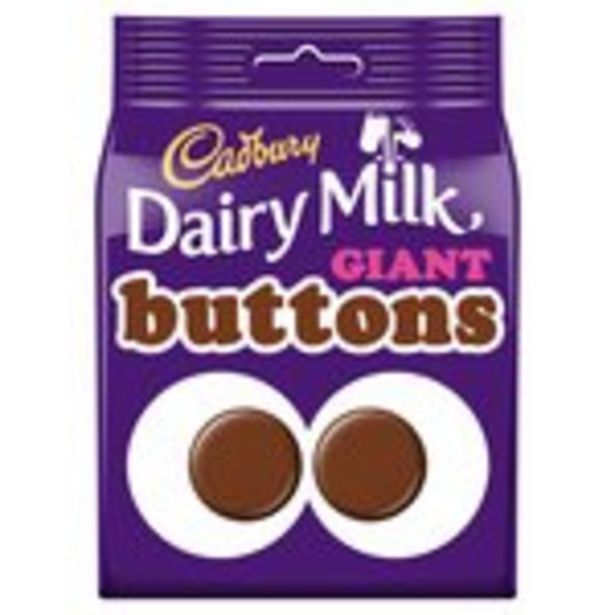 Cadbury Dairy Milk Giant Buttons Chocolate Bag offer at £1