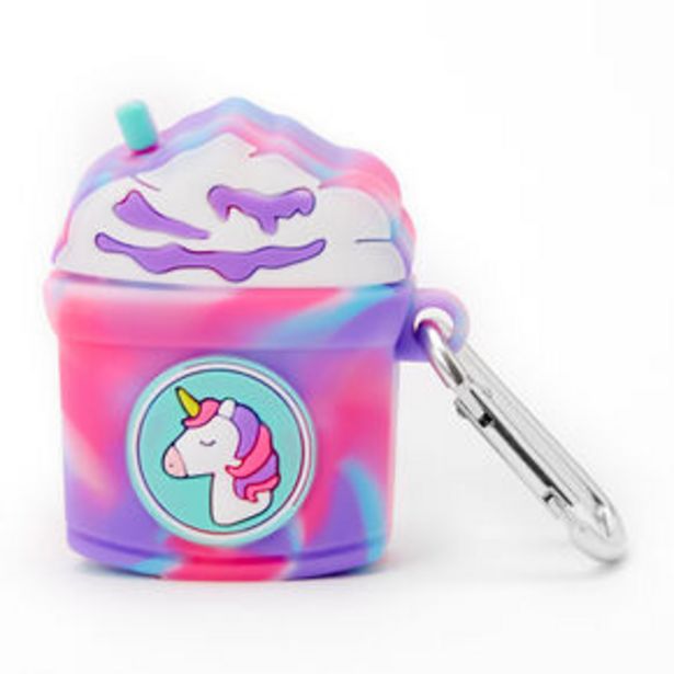 Rainbow Unicorn Frappe Silicone Earbud Case Cover - Compatible with Apple AirPods® offers at £4 in Claire's