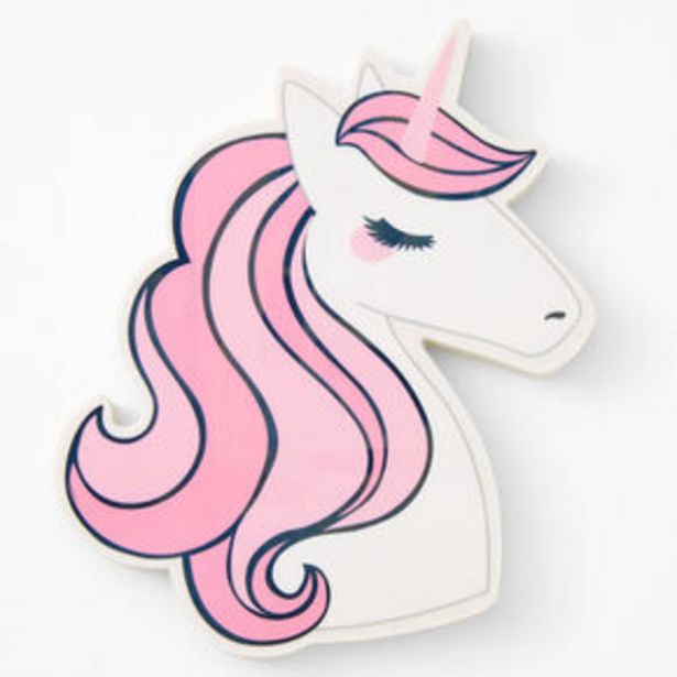 Jumbo Unicorn Eraser - Icy Pink offers at £2.5 in Claire's