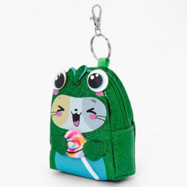 Glitter Frog Costume Cat Mini Backpack Keychain offers at £8.4 in Claire's
