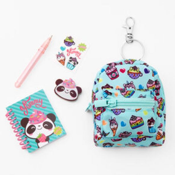 Dessert Panda 4'' Backpack Stationery Set - Blue offers at £9.8 in Claire's