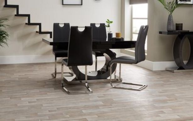 Tokyo Black & Grey Dining Table & 4 Chairs offers at £1999 in ScS