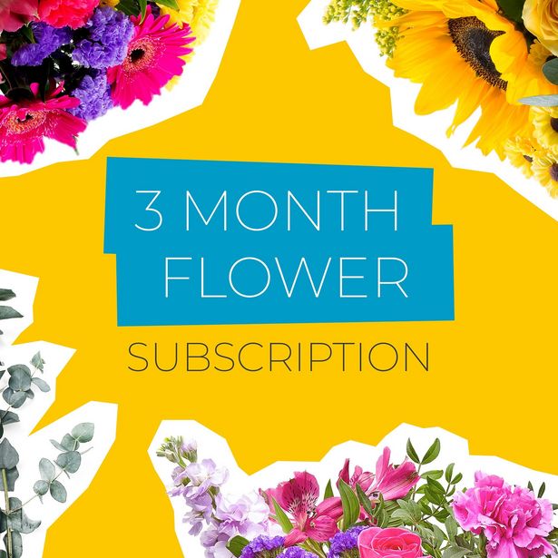 3 Month Flower Subscription offers at £65 in Flying Flowers