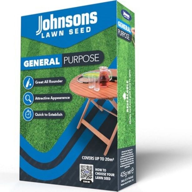 Johnsons General purpose lawn seed offers at £7.19 in Crocus