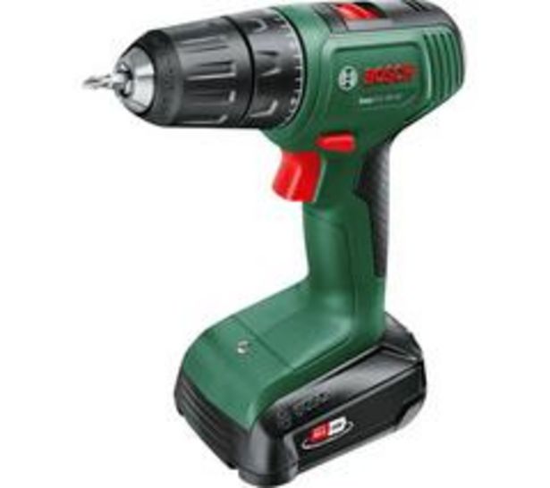 BOSCH EasyDrill 18V-40 Cordless Drill Driver - Green offers at £74.99 in Currys