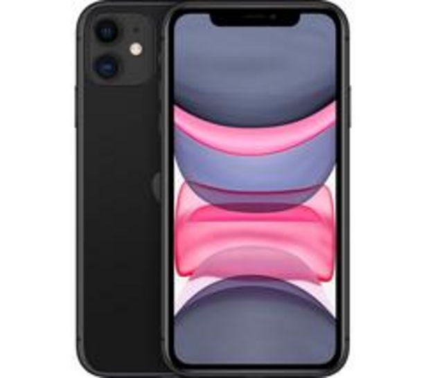 APPLE iPhone 11 - 64 GB, Black offers at £429 in Currys