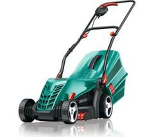 BOSCH Rotak 34 R Corded Rotary Lawn Mower - Green offers at £74.99 in Currys