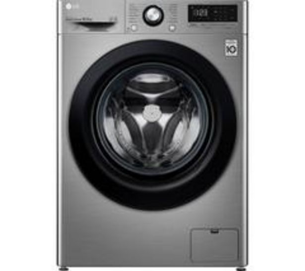 LG AI DD V3 F4V310SNE 10.5 kg 1400 Spin Washing Machine - Graphite offers at £429 in Currys